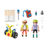 Playmobil starter pack rescate con balance racer